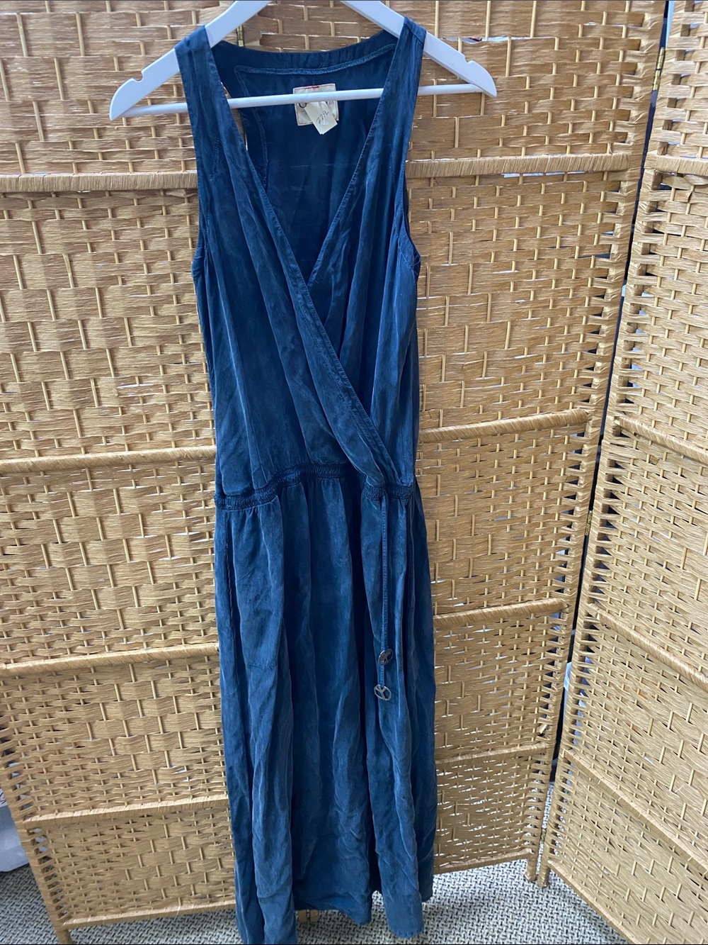Gypsy 5 Teal Blue Sleeveless Maxi Dress